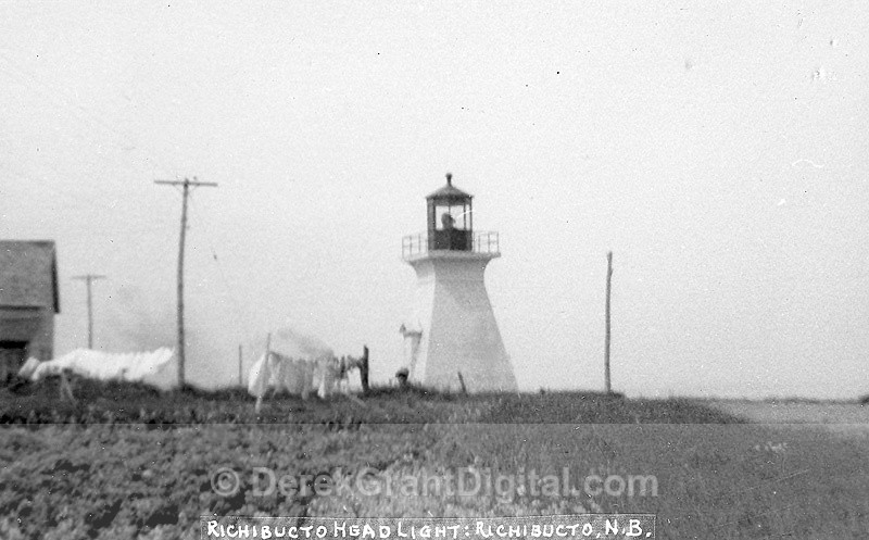 Richibucto Head Lighthouse (Cap Lumière) New Brunswick Canada - Historic New Brunswick