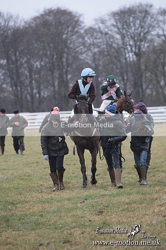 PtP 260125 763 - Cocklebarrow Point-to-Point racing with the Heythrop Hunt 26/01/25