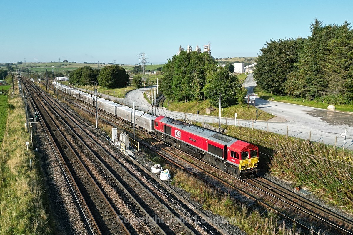 JL - 6.9.24 66055 6V71 Hardendale - Margam, Hardendale Quarry - Latest shots