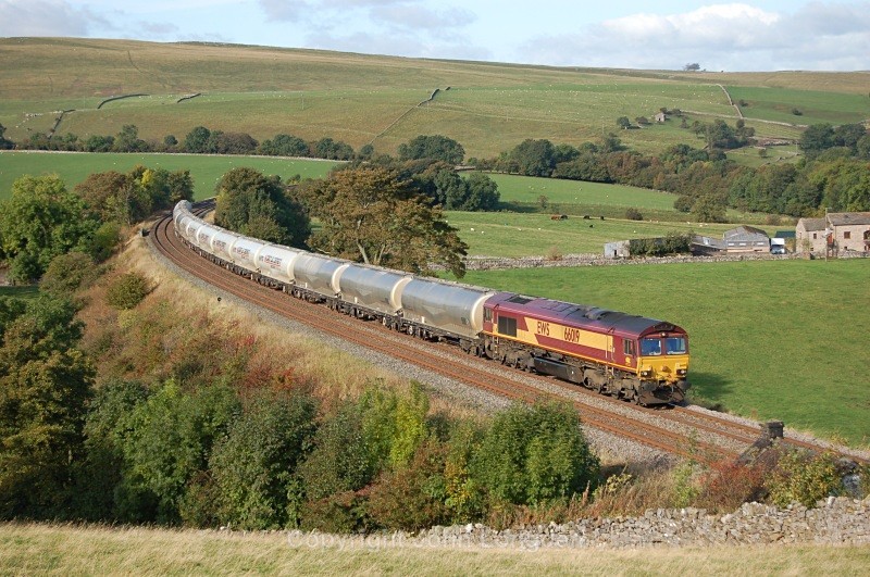 7.10.09 66019 6M00 Mossend - Clitheroe, Smardale - Smardale