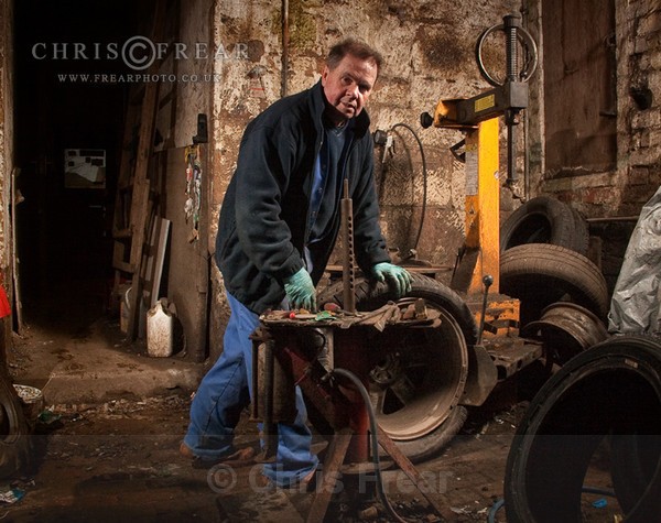 Morton's Tyreshop II - Workshop Portraits