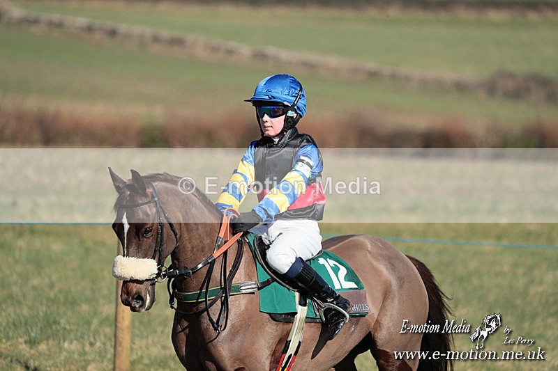 PR 010325 155 - Pony Racing from Beaufort Races Didmarton 01/03/25