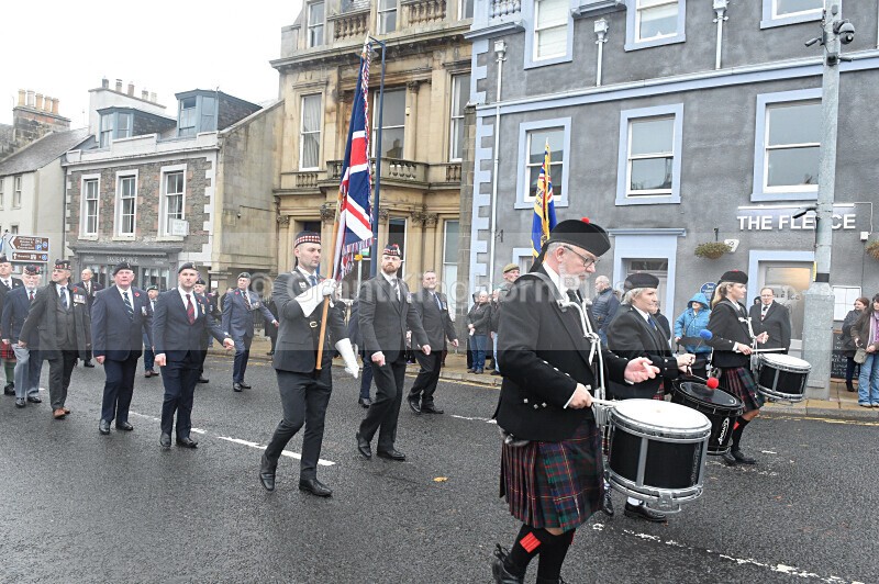 078 - Remembrance Sunday in Selkirk 2025