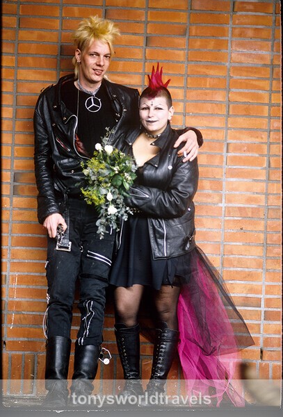 Punk Wedding, Amsterdam, Holland - The Story behind the Photograph