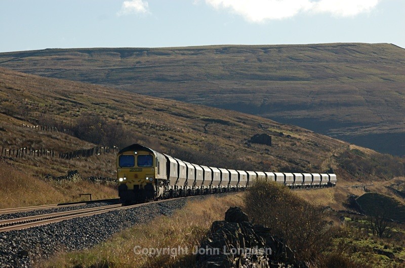 9.11.09 - 66553 4S11 Drax - Killoch, Dentdale - Dentdale
