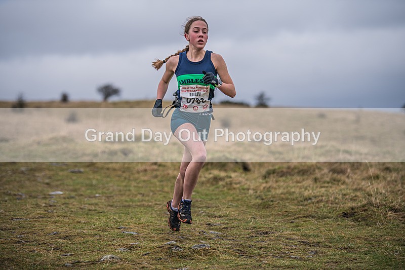 Cunswick U15  U17-157 - Kendal Winter League Cunswick Scar Junior Under 15 & 17 Fell Races Sunday 26th January 2025