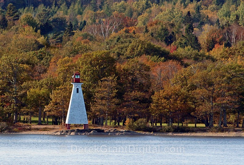 Oak Point Lighthouse New Brunswick Canada - Lighthouses of New Brunswick