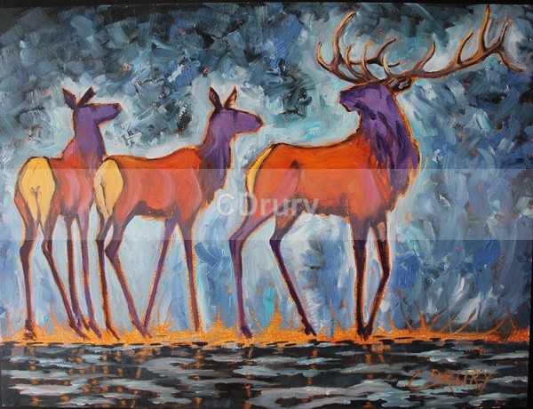 RE02162 Admirers - Colorful Critters