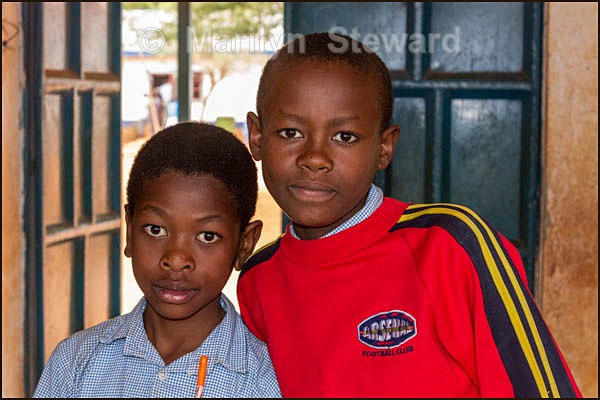 Arsenal fan - Kalela Primary School, Kenya