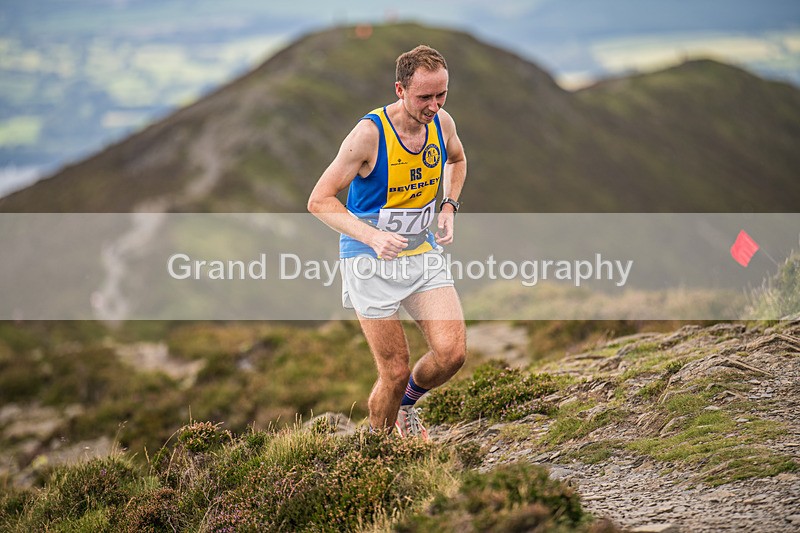 Uphill Only-95 - British Athletics Off Road Running Championships Senior Uphill Only Trial - Skiddaw Friday 15th Augu