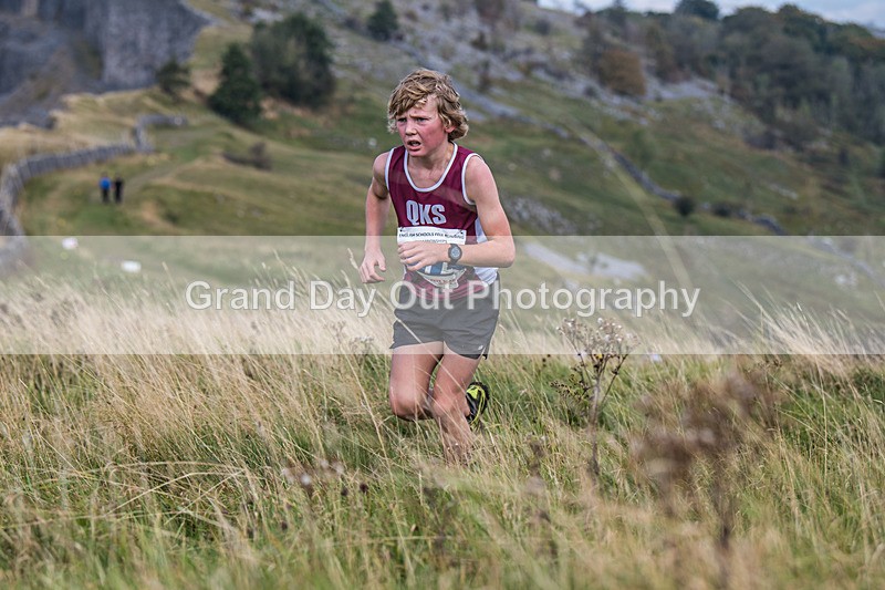 Year 7-61 - The English Schools Fell Running Championship Giggleswick Year 7 Sunday 6th October 2024