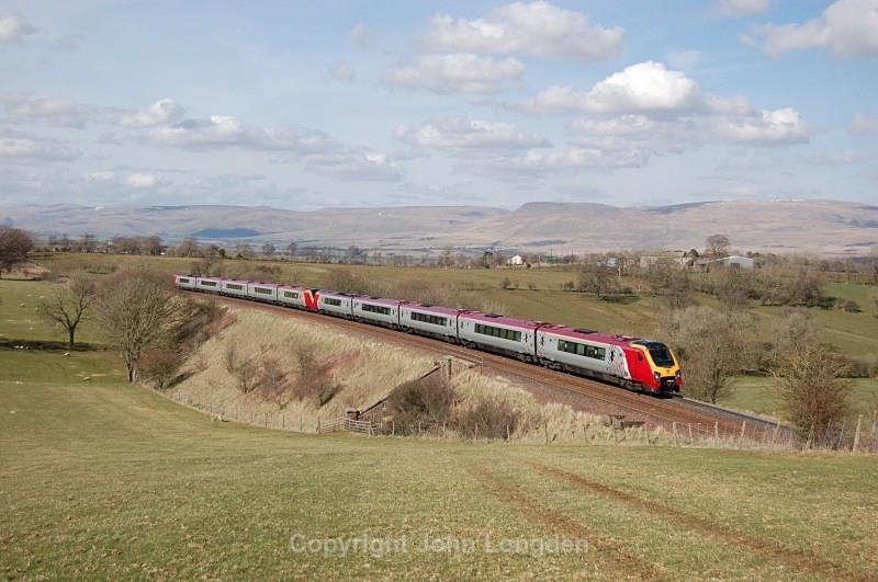 20.4.13 - 221109 & 221102 1M57 Glasgow - Birmingham NS, Gallansay - Gallansay