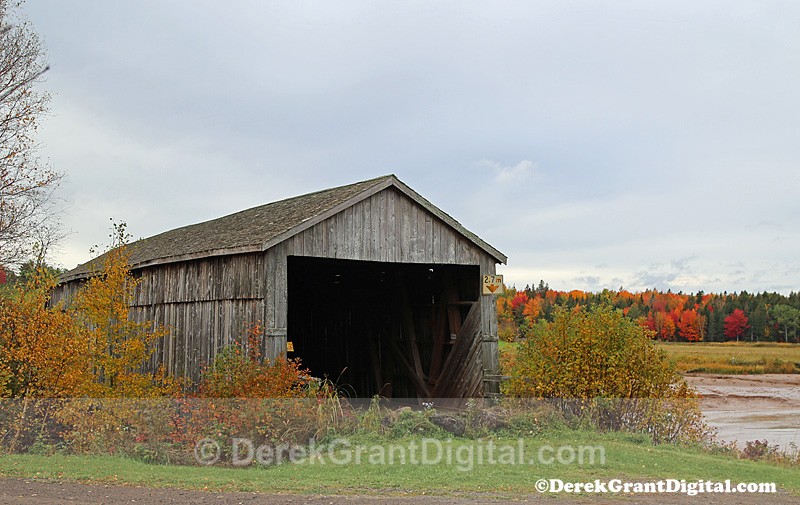 Mitton William Covered Bridge Albert County New Brunswick Canada - Covered Bridges of New Brunswick