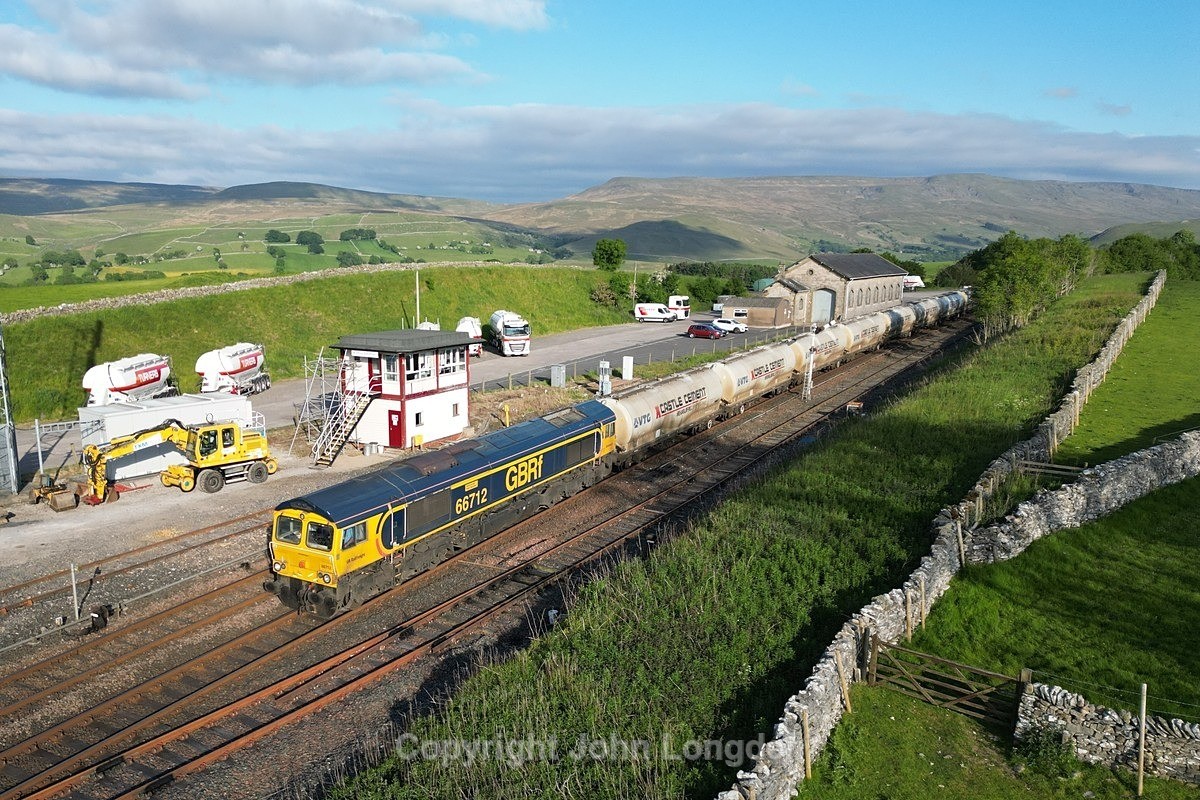 JL - 7.6.23 66712 6C00 Clitheroe - Carlisle, Kirkby Stephen - Kirkby Stephen
