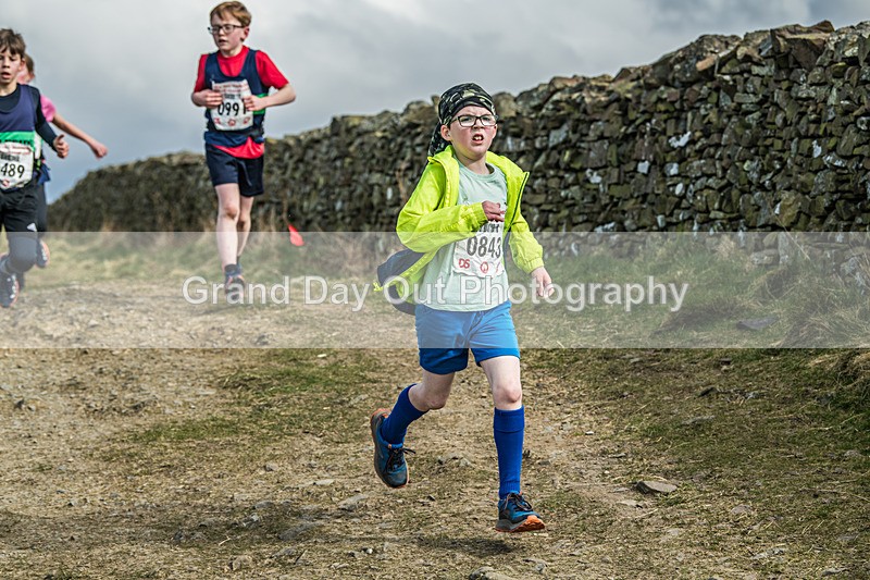 Helm Hill -129 - Kendal Winter League Helm Hill Fell Races (Under 13/15/17 & Seniors) Sunday 16th March 2025
