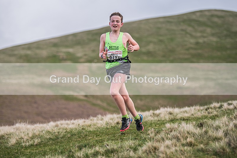 Arant Haw Juniors-167 - Kendal Winter League Arant Haw (Junior Races) Sunday 14th April 2024