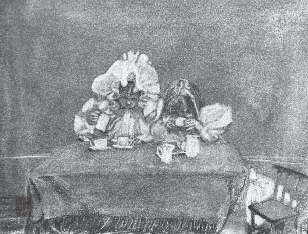 Teatime diptych 2 - Life, still