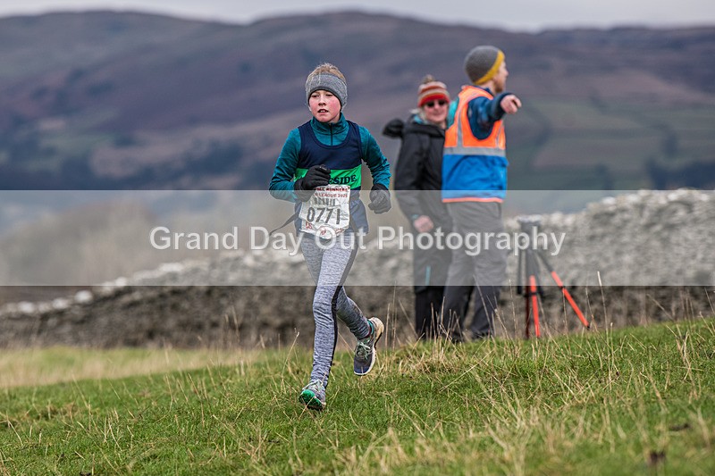 Cunswick U13-249 - Kendal Winter League Cunswick Scar Junior Under 13 Fell Race Sunday 26th January 2025