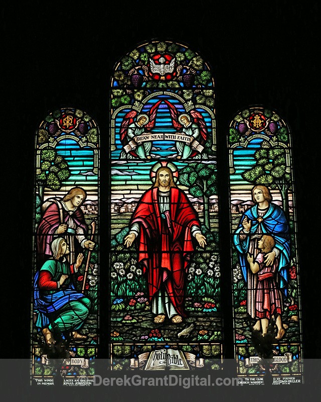 St. George's Stained Glass Saint John, New Brunswick Canada - 2 - Churches of New Brunswick