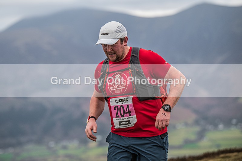 BOS-573 - Kong Running B.O.S. (Barrow, Outerside, Stile End) Fell Race Saturday 24th January 2026