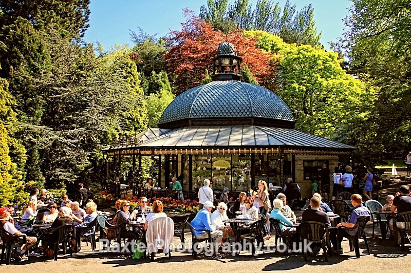 Magnesia Well Cafe In Spring - The Valley Gardens (Harrogate)