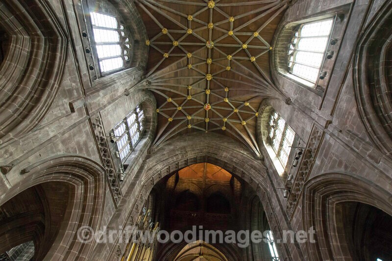 Chester Cathedral Nave roof - Chester Cathedral