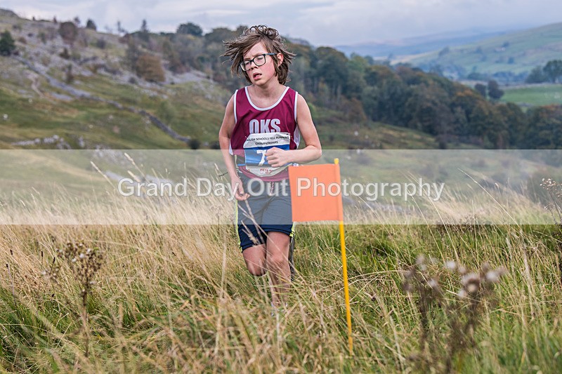 Year 7-227 - The English Schools Fell Running Championship Giggleswick Year 7 Sunday 6th October 2024