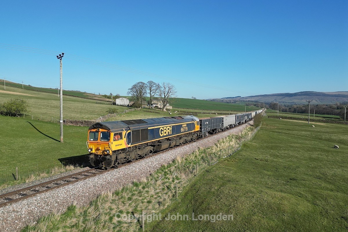 JL - 10.4.25 66719 6E87 Wellingborough - Rylstone, Brackenley Ln - Latest shots