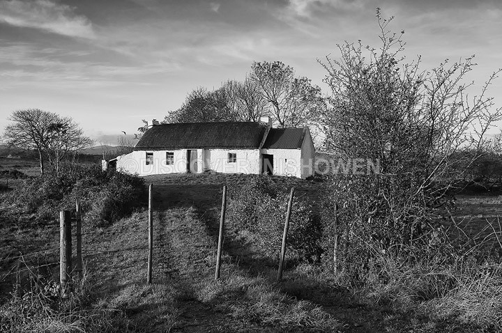 Old cottage - Inishowen peninsula- B&W
