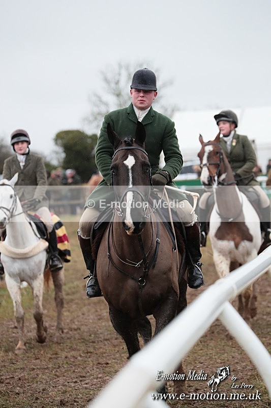 PtP 260125 804 - Cocklebarrow Point-to-Point racing with the Heythrop Hunt 26/01/25