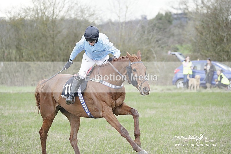 PtP 180323 916 - Shelfield Park Races with Croome & West Warwickshire Hunt  18/03/23