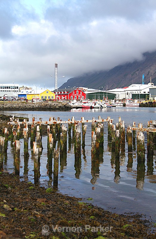 Siglu Harbour. Iceland - Iceland