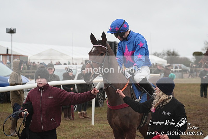 PtP 260125 456 - Cocklebarrow Point-to-Point racing with the Heythrop Hunt 26/01/25