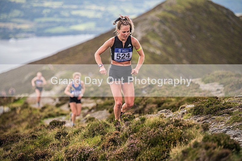 Uphill Only-194 - British Athletics Off Road Running Championships Senior Uphill Only Trial - Skiddaw Friday 15th Augu