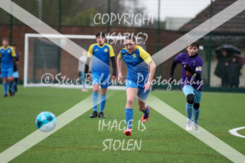 1DX20209 - 2026-02-15 FC Abbey Meads U13 Purple V Royal Wootton Bassett Town Youth U13 Yellow