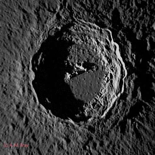 Copernicus at sunrise - Moon: West Region