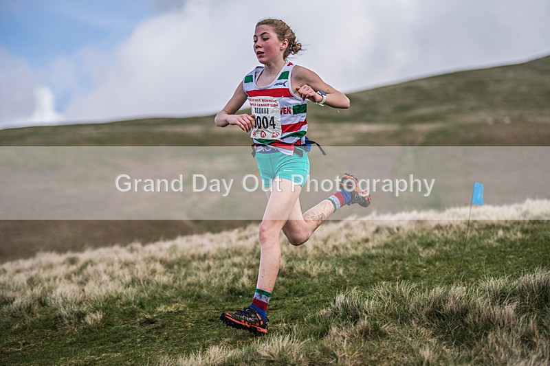 Arant Haw Juniors-164 - Kendal Winter League Arant Haw (Junior Races) Sunday 14th April 2024