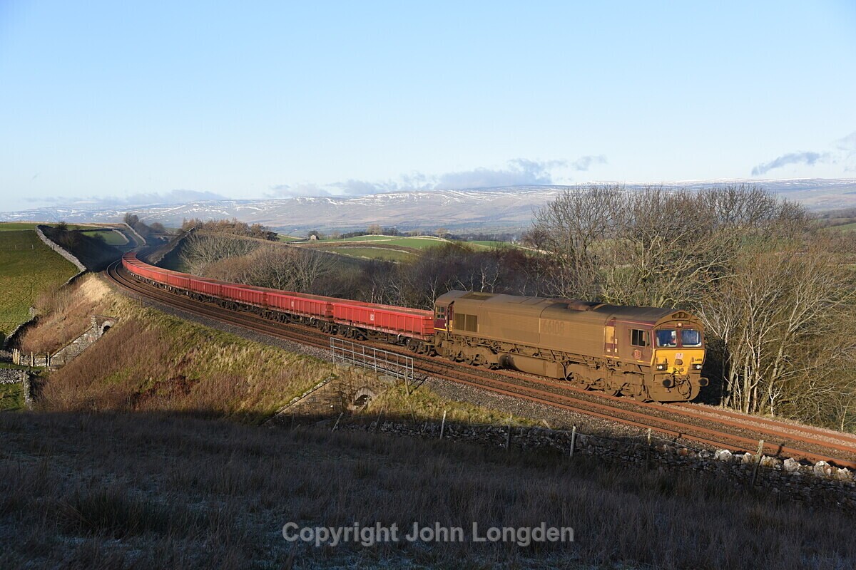 JL - 12.1.21 66108 6K05 Carlisle - Crewe, Birkett Common - Birkett Common (southbound)