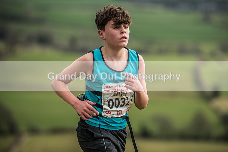 Helm Hill -312 - Kendal Winter League Helm Hill Fell Races (Under 13/15/17 & Seniors) Sunday 16th March 2025