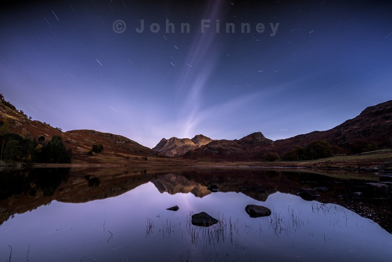Blea tarn star trails - Lake District & Cumbria