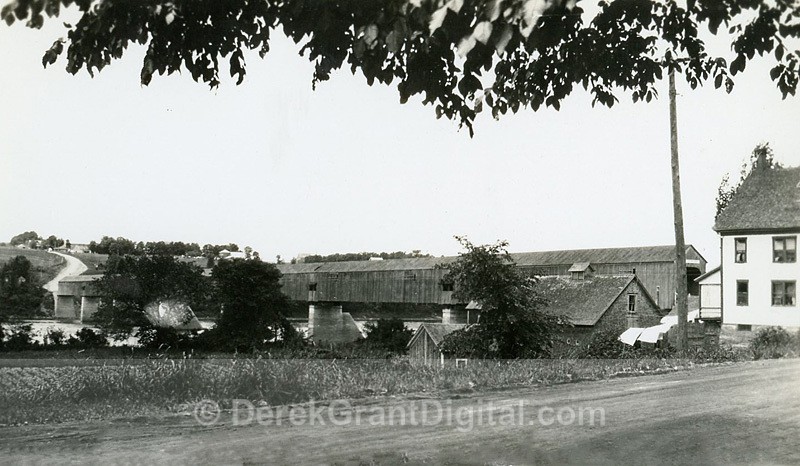 Hartland New Brunswick Canada Covered Bridge - Historic New Brunswick