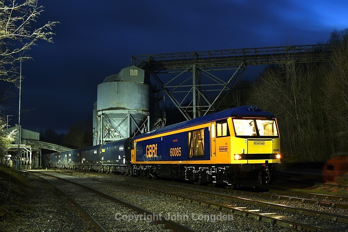 JL - 23.3.24 60085 'Snowdon'  Tarmac Swinden Quarry, CG charter - Elsewhere on the network