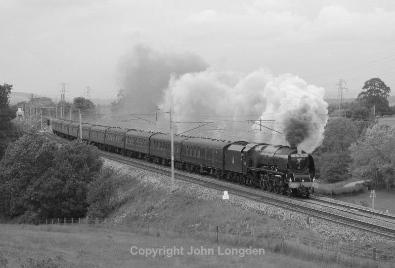 9.6.12 - Duchess No.46233 1Z33 Carlisle - Milton Keynes, Gt Strickland - West Coast Main Line (north to south)
