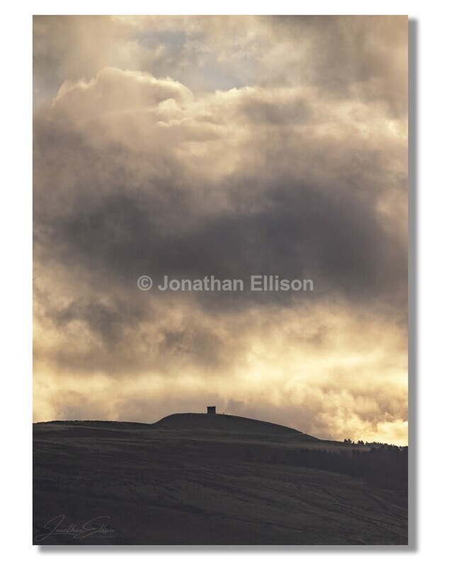 Atmospheric Clouds Above Rivington Pike - Rivington And Surrounding Areas