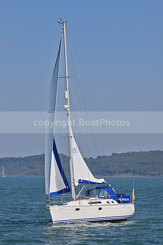 190825 MAGICIAN GBR2159L 1Y3A2179 - Sailboats - monohull