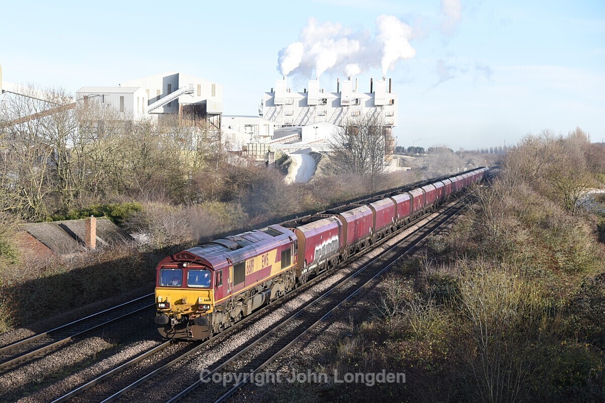 JL - 22.12.20 66119 6C75 Immingham - Scunthorpe BSC, Melton Ross - North Lincs
