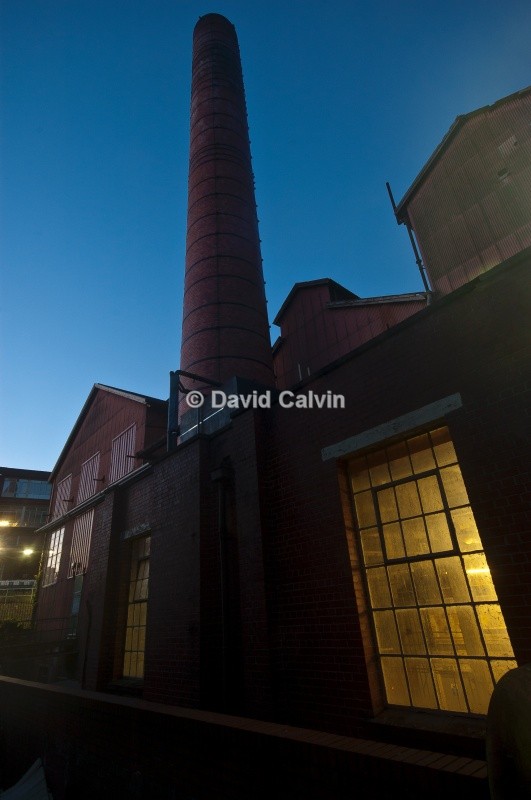 Nocturnal Powerhouse - Sunset on Somerdale