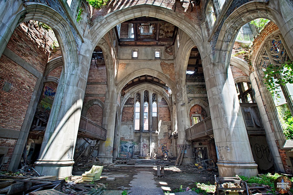 Gary, Indiana | City Methodist Church Arch - Gary, Indiana