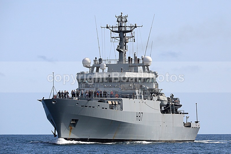 170825 HMS ECHO H87 1Y3A6523 - Commercial, Military & Naval Craft