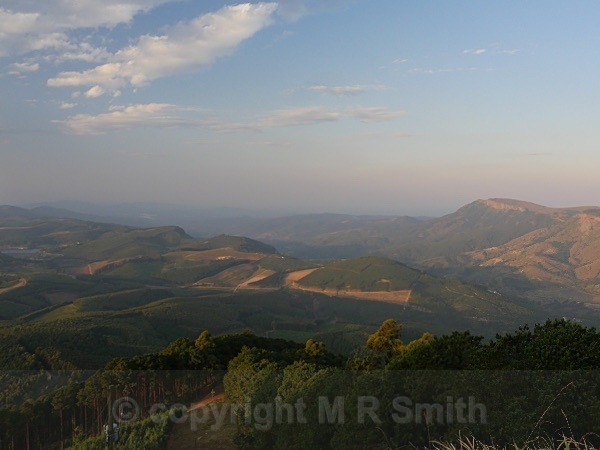 View From The False Crown Of The Iron Crown Mountain, Sth Africa - LANDSCAPES & TREES